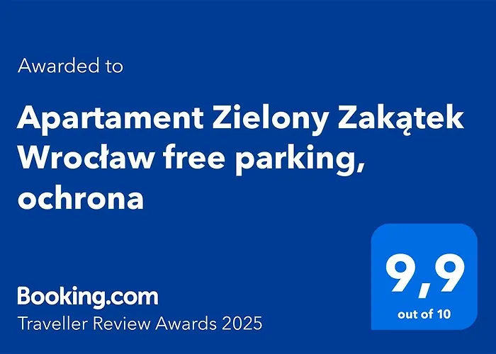 Apartament Zielony Zakatek Wroclaw Free Parking, Ochrona